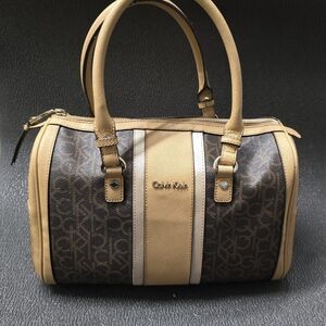Calvin Klein Tan and Brown Women's Bag